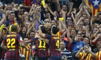 برشلونة يتغلب على ريال مدريد في كلاسيكو الذهاب