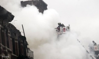 إصابات جراء حريق بمبنى في نيويورك