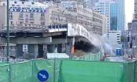 تفجير جسر معاريف في تل ابيب