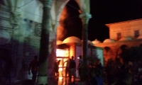 أضرار جسيمة بسبب حريق في مسجد الجزار 