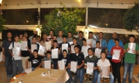 حفل تخريج لطلاب من اعدادية الرازي ضمن مشروع أمدوكس