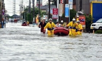 اليابان.. إجلاء الآلاف جراء فيضانات 