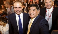مارادونا: لديّ فرصة كبيرة لأصبح نائبًا لرئيس الفيفا في حالة فوز الأمير الأردني