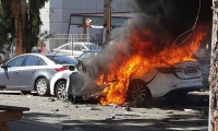 انفجار سيارة والشرطة ترجح ان الخلفية الجنائية 