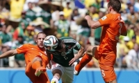 المنتخب الهولندي يفوز في الدقائق الاخيرة على المنتخب المكسيكي