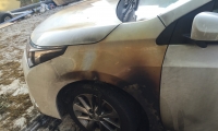 إحراق سيارة مديرة مدرسة جلجولية الثانوية