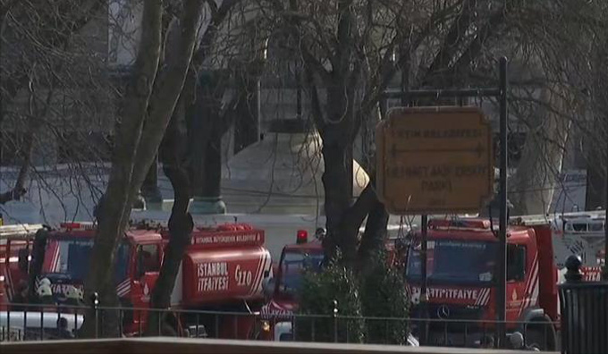 فيديو: انفجار يهز وسط إسطنبول وسقوط ضحايا