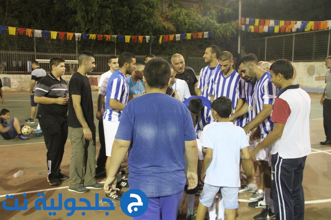 فريق גלקטיקוס يتوج بطلا لدوري كرة القدم المصغر في جلجولية 