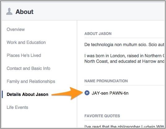 فيس بوك تختبر ميزة جديدة تساعد أصدقاءك في لفظ اسمك بشكل صحيح