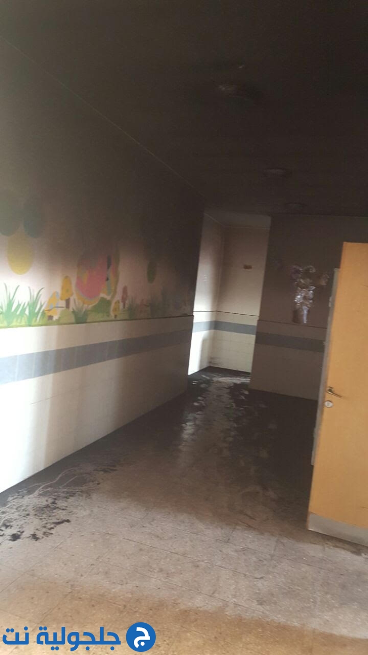اندلاع حريق في إحدى المدارس في نحف