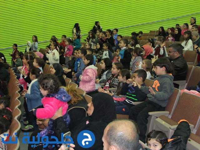 عرض شيق للاطفال ضمن فعاليات معرض الكتاب في جلجولية 