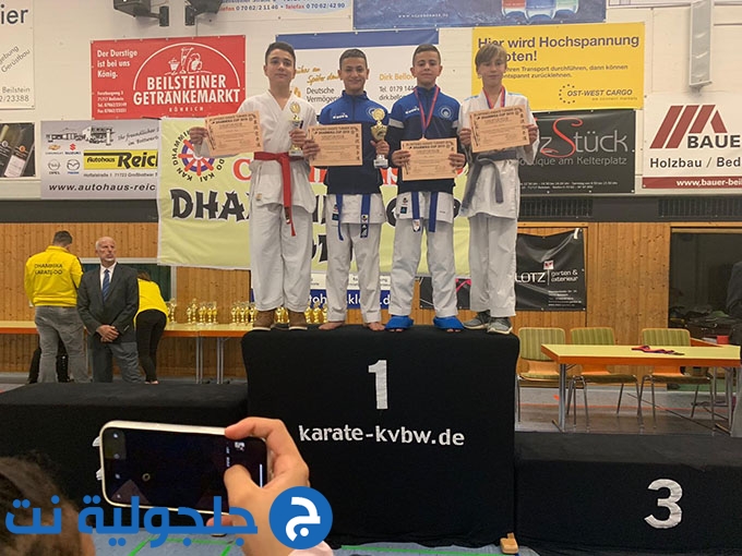 نتائج رائعة لطلاب مدرسة Hosni kai karate للكراتيه في بطولة شتوت جارد المانيا
